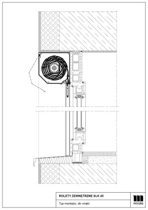 Rolety zewnętrzne SLK 45
