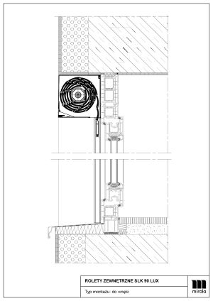 Rolety zewnętrzne SLK 90 LUX